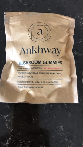 Customer photo review of 2-Month Mushroom Gummies