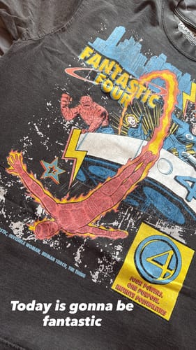 Customer photo review of "Be Fantastic" T-Shirt