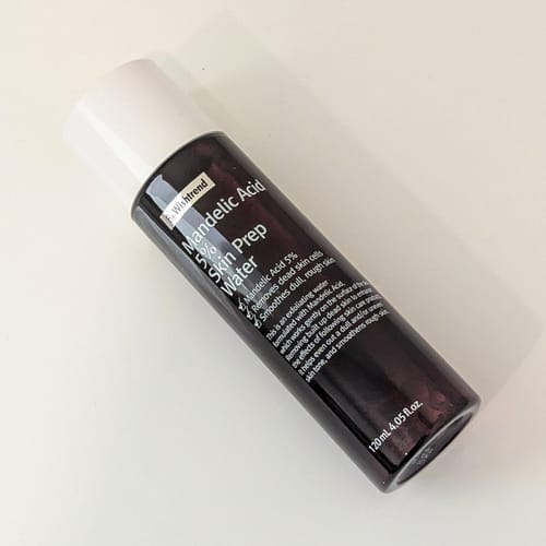 Customer photo review of Mandelic Acid Gentle Exfoliating Toner