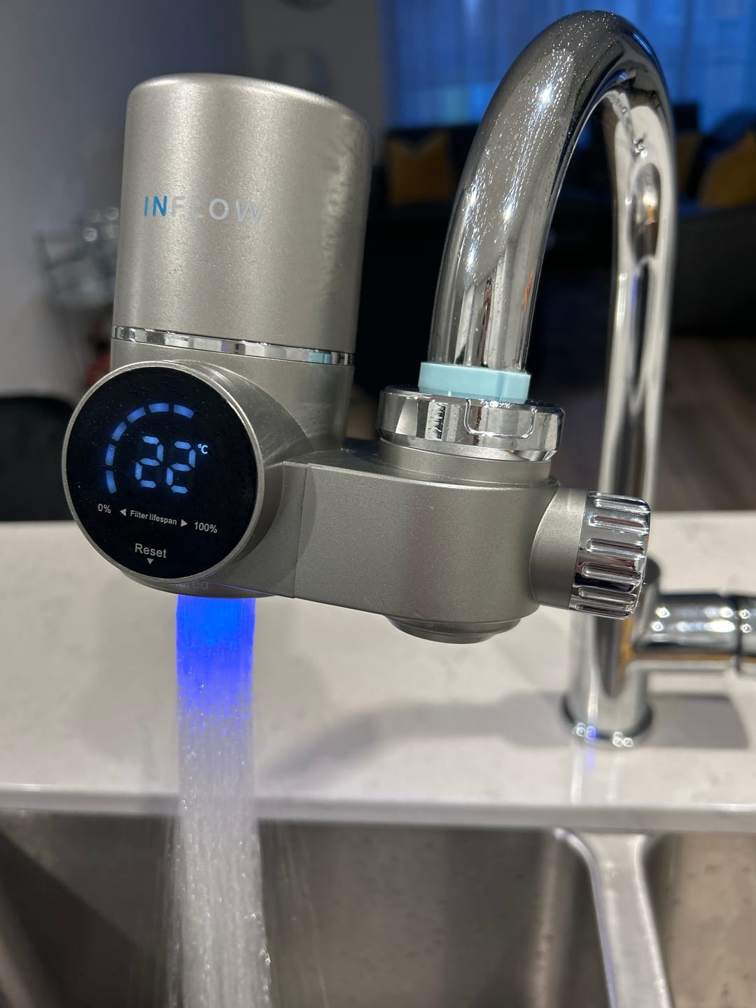 Customer photo review of Tap Filter Refills