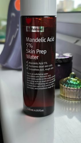 Customer photo review of Mandelic Acid Gentle Exfoliating Toner