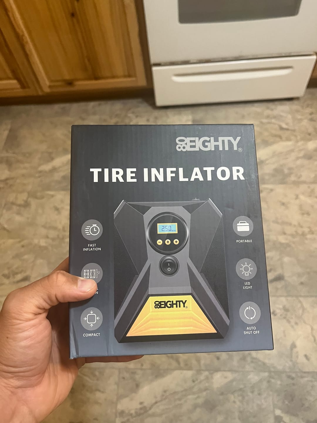 Customer photo review of 80Eighty® Tire Inflator