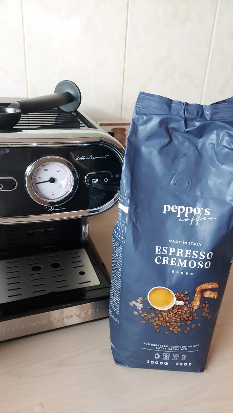 Customer photo review of Peppo's Espresso Cremoso 1kg