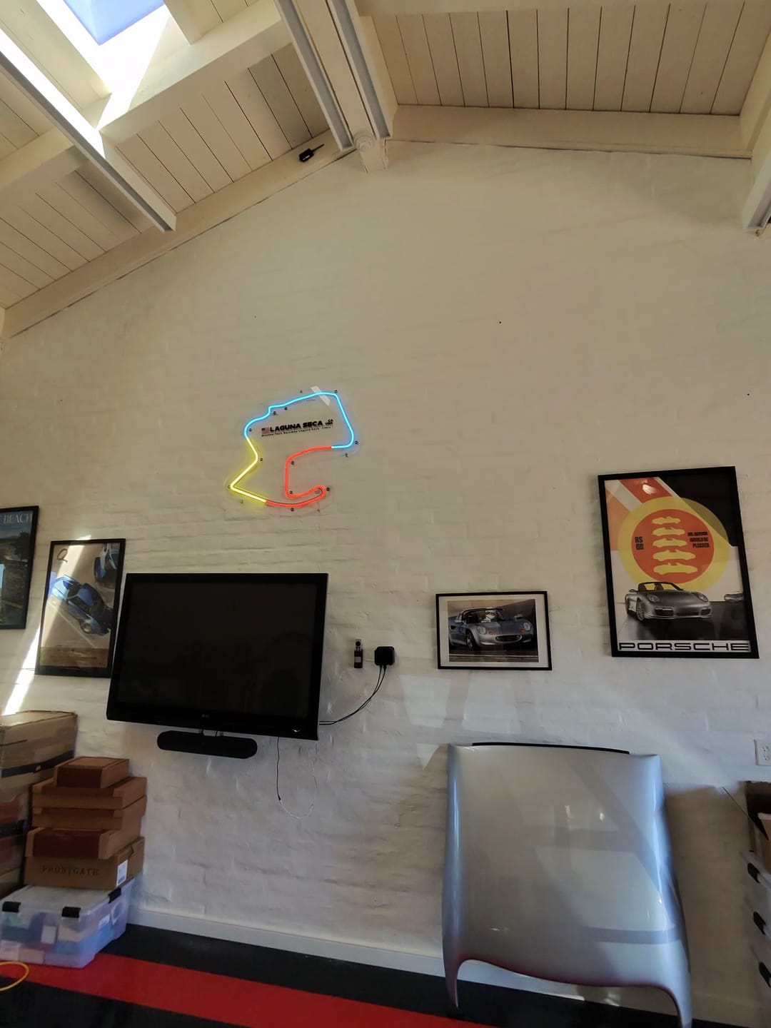 Customer photo review of Laguna Seca Raceway Neon Race Track