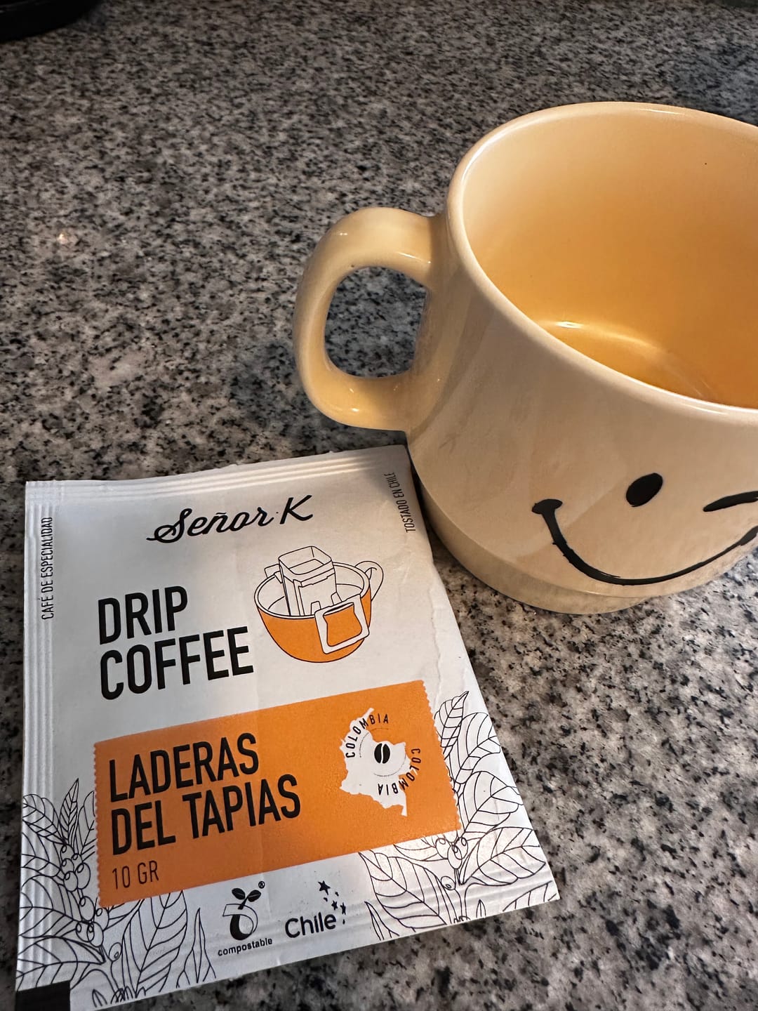 Customer photo review of Drip Coffee | Colombia | Laderas del Tapias 10 unidades