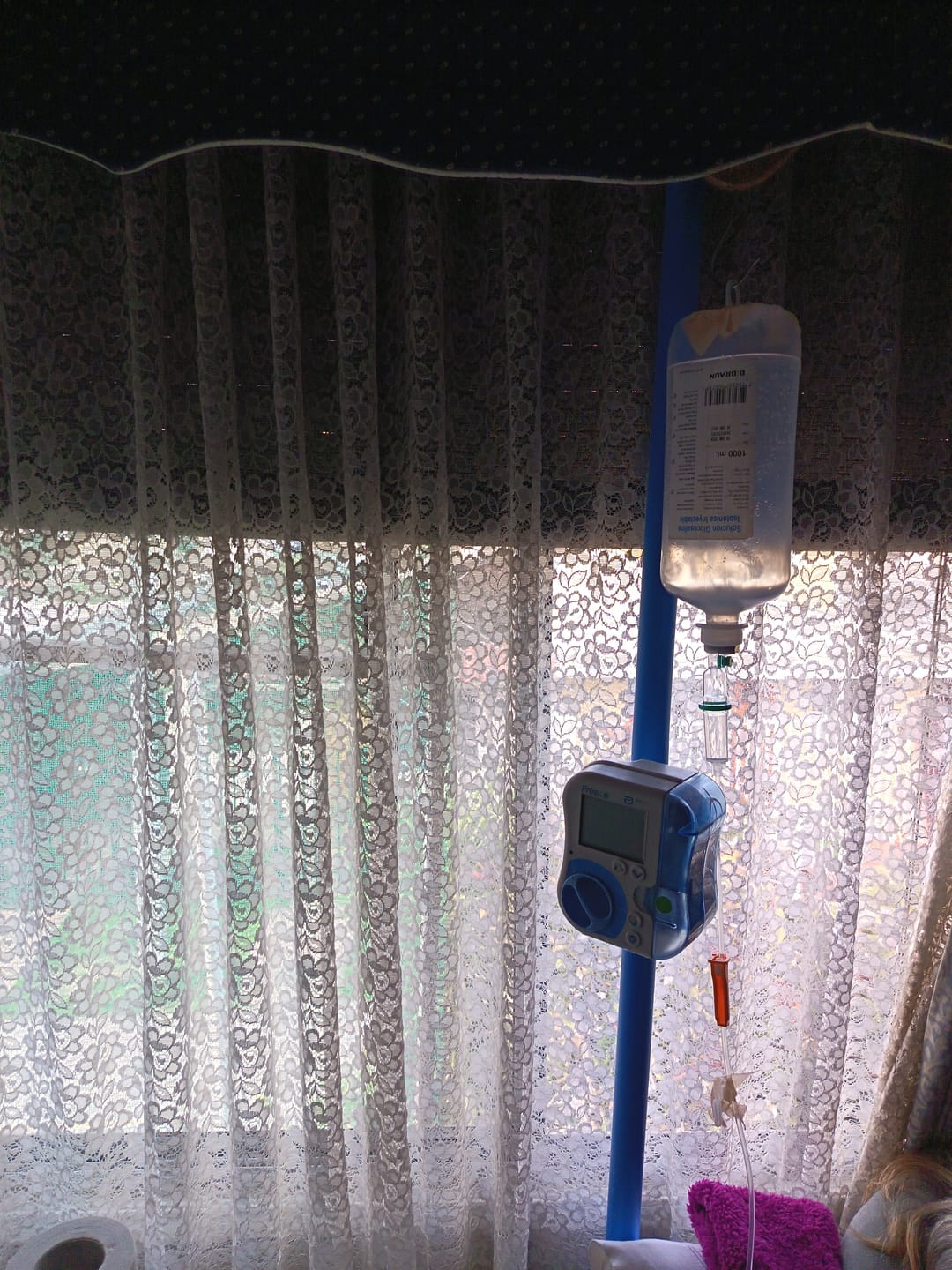 Customer photo review of Suero Glucosalino  Isotónico 1000 ml