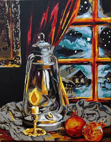 Customer photo review of צביעה לפי מספרים - BS51530