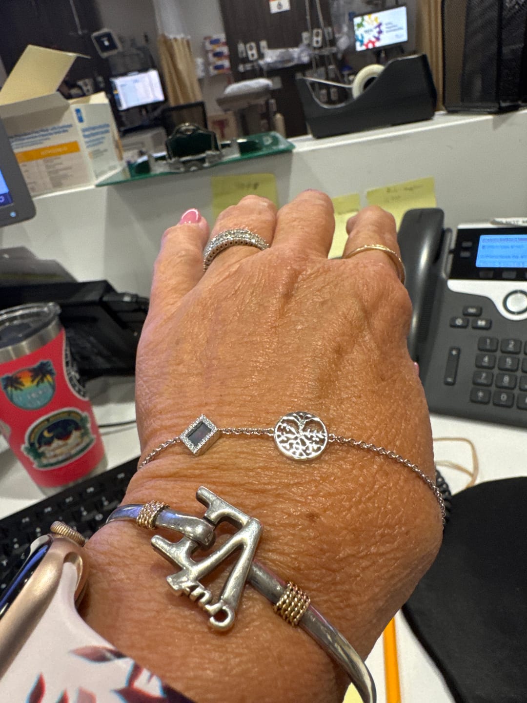 Customer photo review of Tree of Life Bracelet
