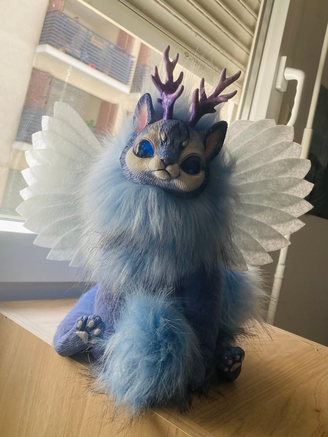 Customer photo review of Druid cat – blue