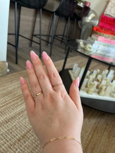 Customer photo review of Dotted Ring - 10 Karat Gold