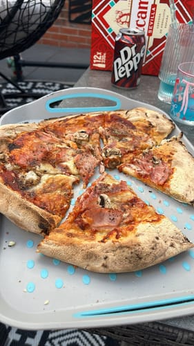 Customer photo review of Sourdough Pizza Bases