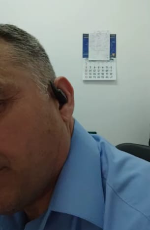 Customer photo review of אוזניות AI מתרגמות - רייבן