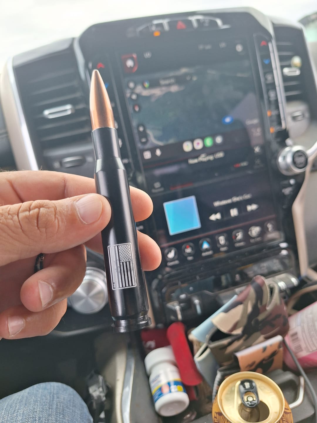 Customer photo review of .50 Cal Bullet Bottle Opener