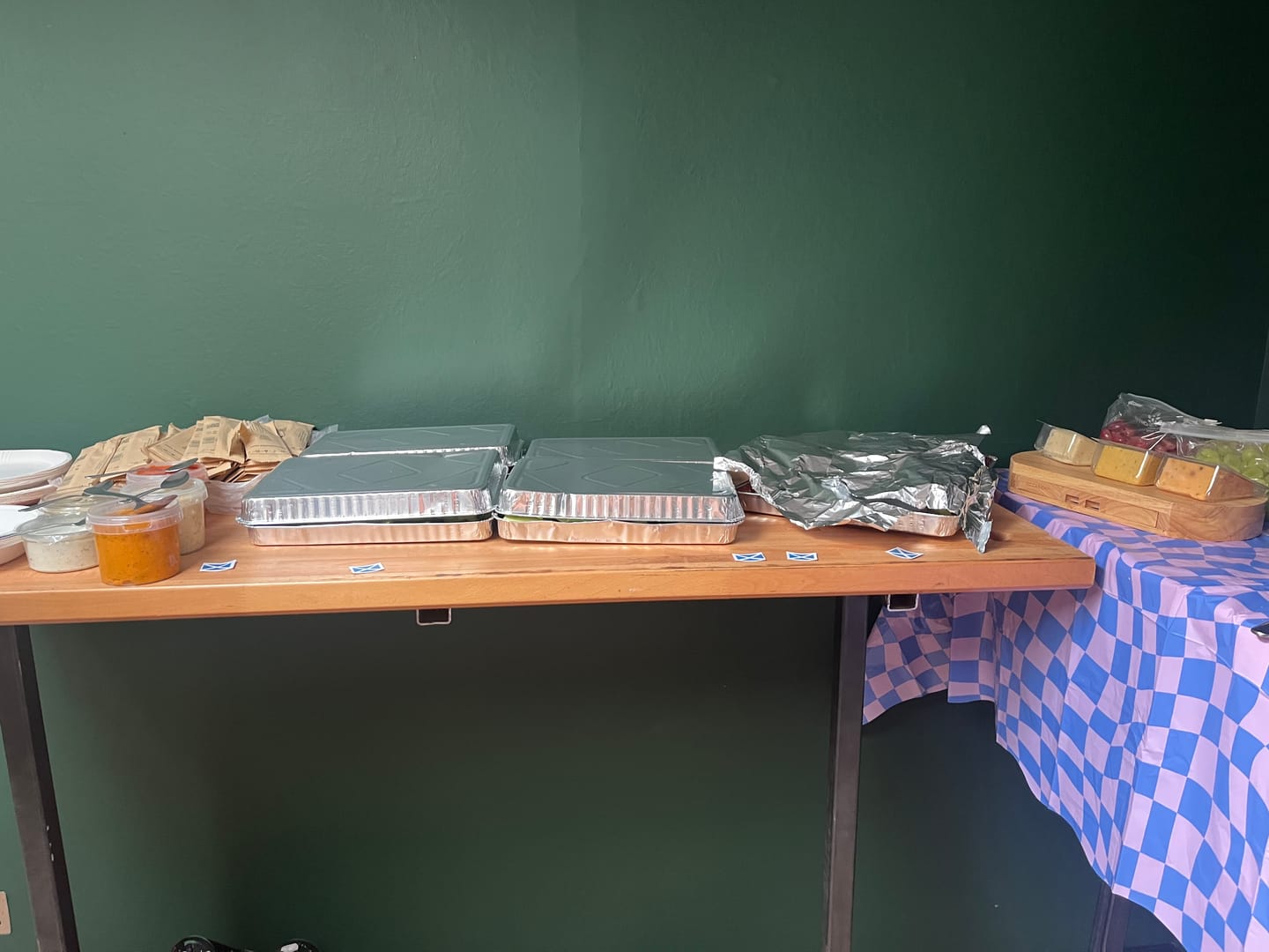 Customer photo review of 4 in 1 Wooden Disposable Cutlery Pack