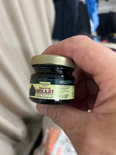 Customer photo review of Pure Himalayan Shilajit Resin 2 Month Supply