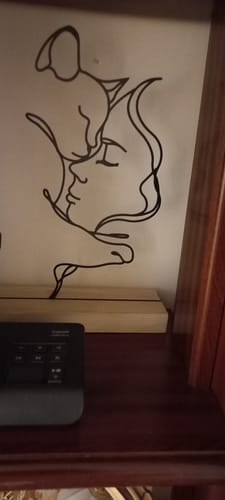 Customer photo review of L'art de la décoration, métal & bois – Amoureux des chats