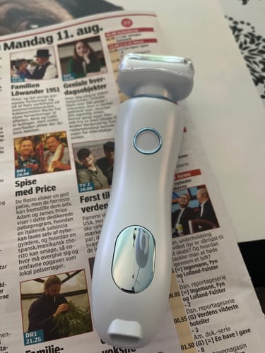 Customer photo review of Ladyshaver blå