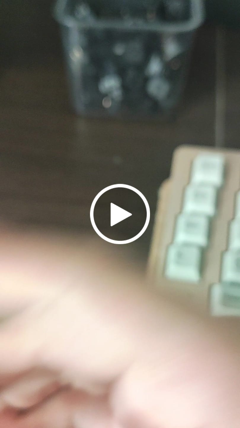 Customer video review of CHERRY MX2A BLACK LINEAR SWITCH (10PCS)
