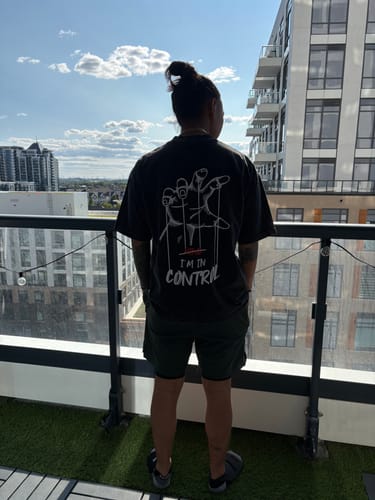 Customer photo review of Unshackled Tee