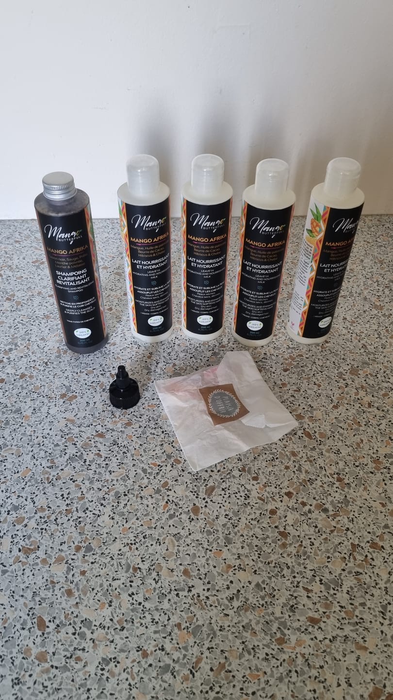 Customer photo review of Lait hydratant et nourrissant -  Mango AFRIKA