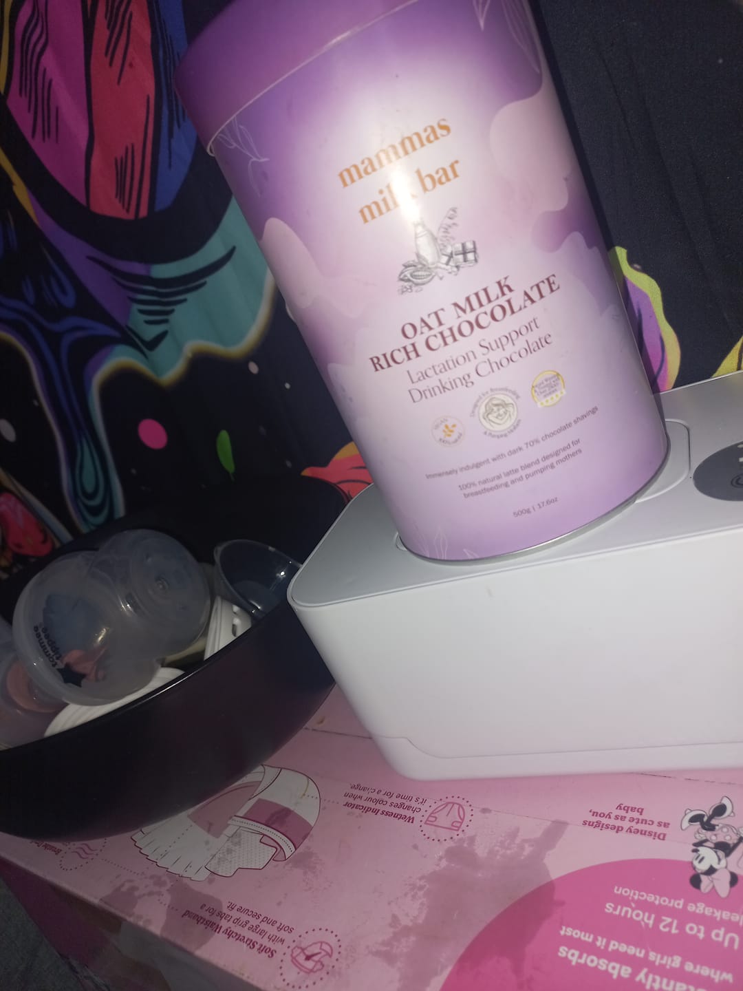 Customer photo review of *NEW* Lactation Oat Milk Rich Chocolate