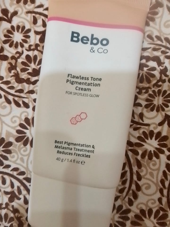 Customer photo review of Flawless Tone Pigmentation Cream for Pigmentation, Melasma & Freckles
