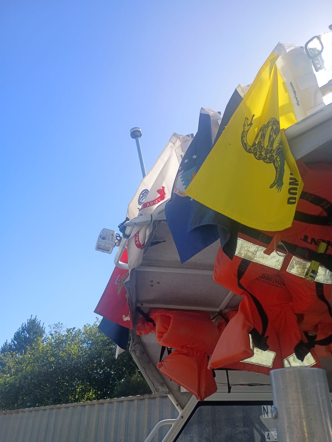 Customer photo of the Don't Tread on Me Flag