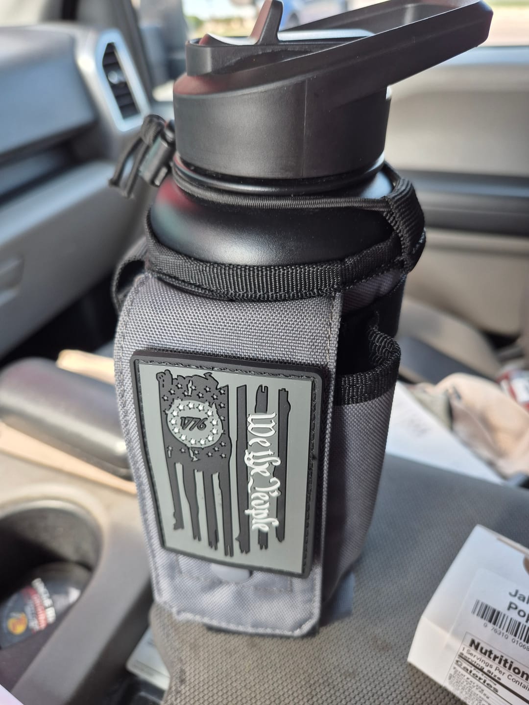 Customer photo review of 32oz Compact Battle Bottles