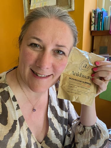 Customer photo review of Mushroom Gummies