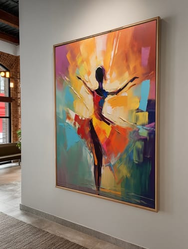 Customer review photo for Palette Canvas Art #PAC007