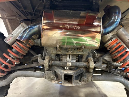Customer photo review of RPM Polaris General, General XP, & RZR S 1000 Sport Muffler 2016-2024