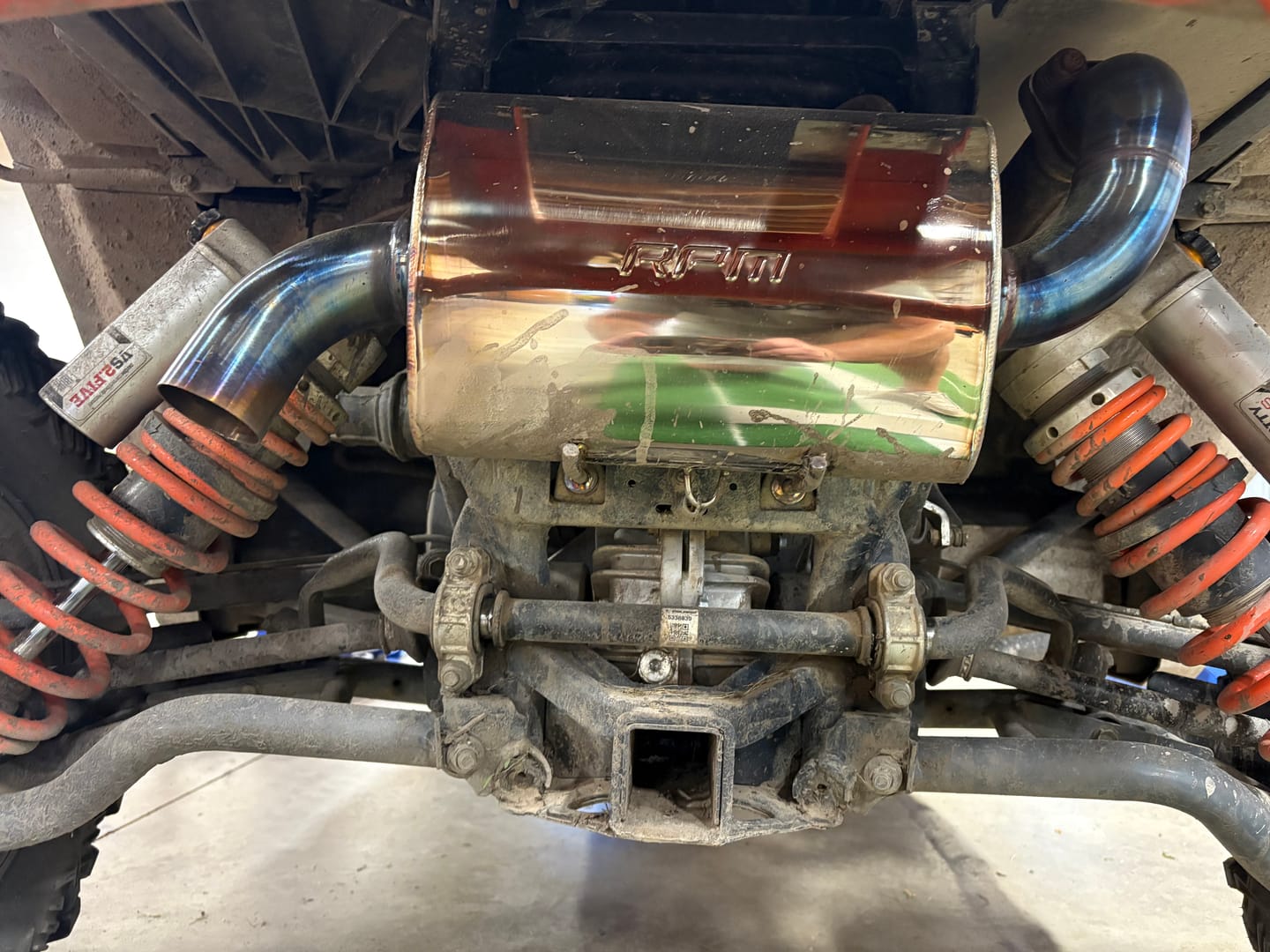 Customer photo review of RPM Polaris General, General XP, & RZR S 1000 Sport Muffler 2016-2024
