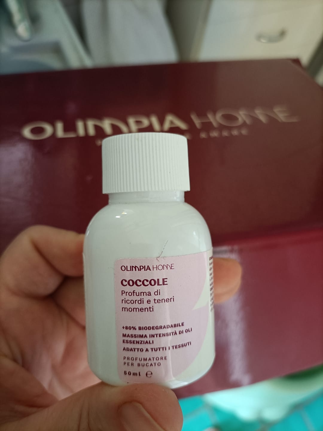 Customer photo review of Coccole - Profuma di Ricordi e Teneri Momenti