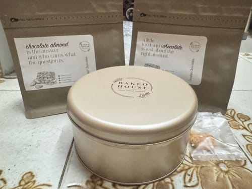 Customer photo review of Almond Chocolate Cookies