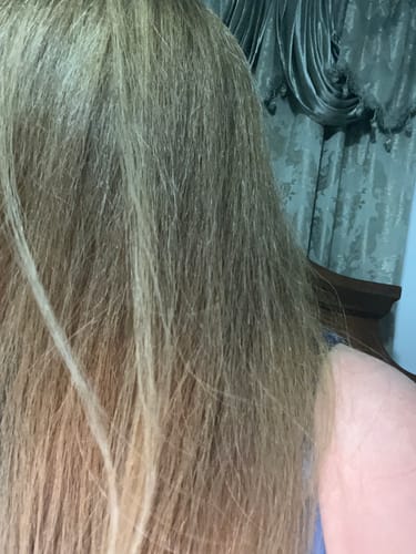 Customer photo review of Recovery Hair Mask