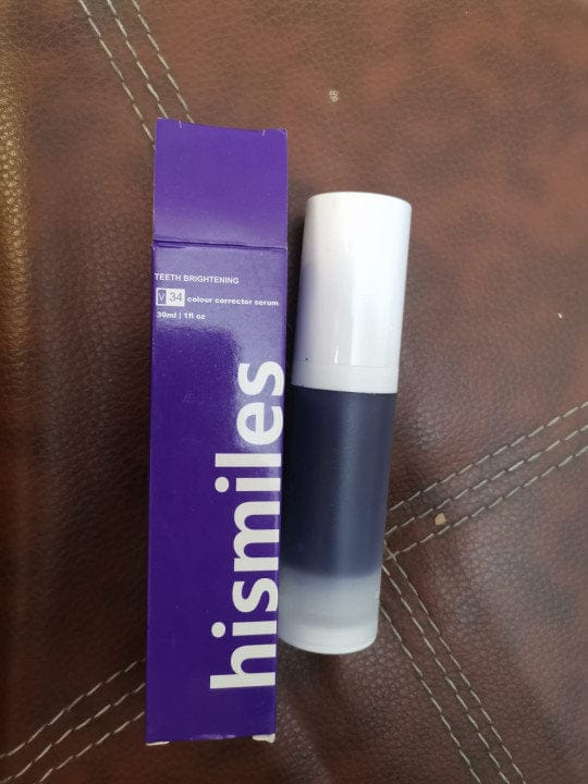 Customer photo review of V34 Teeth Whitening Serum - (IMPORTED)