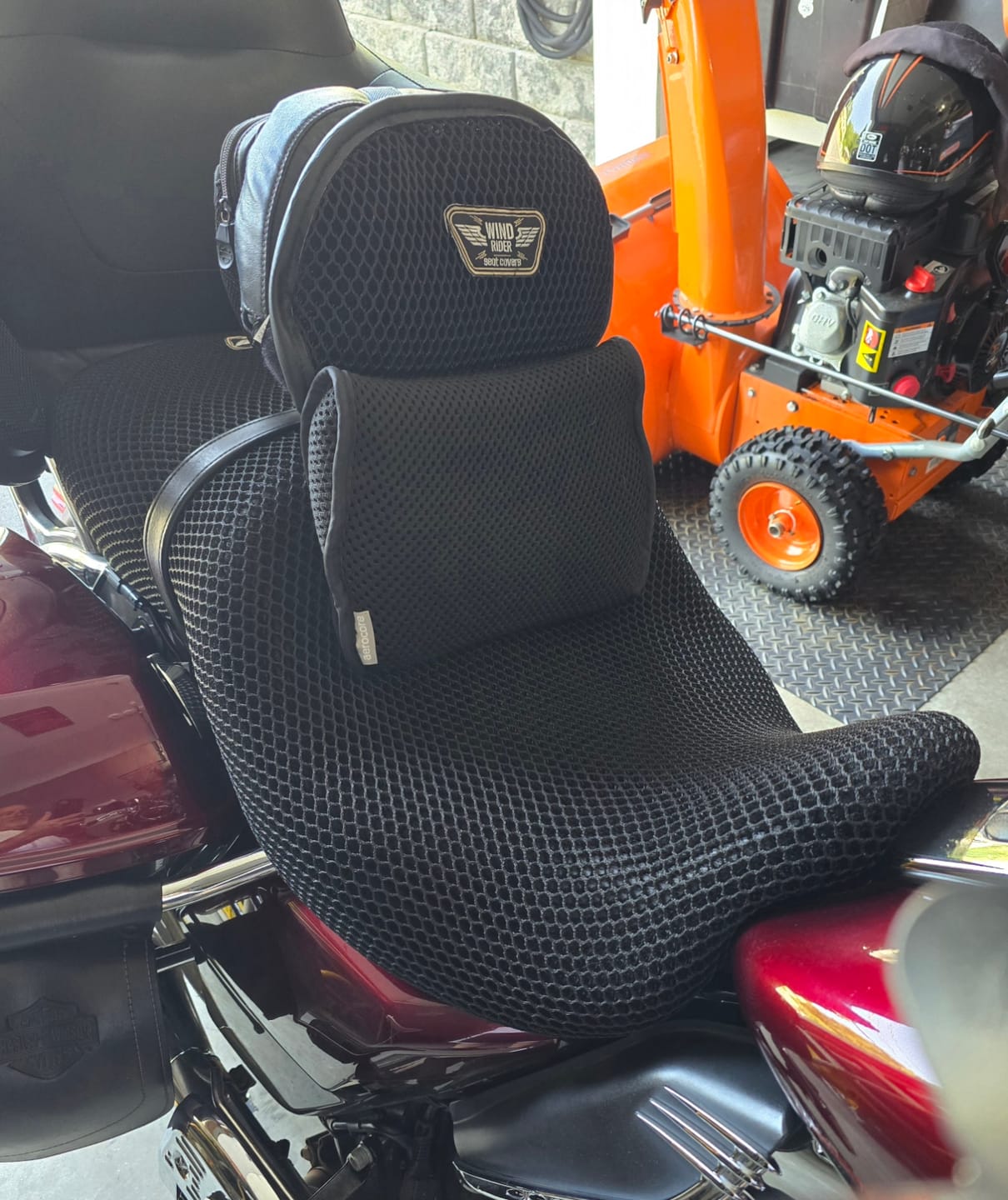 Customer photo review of Backrest Cover