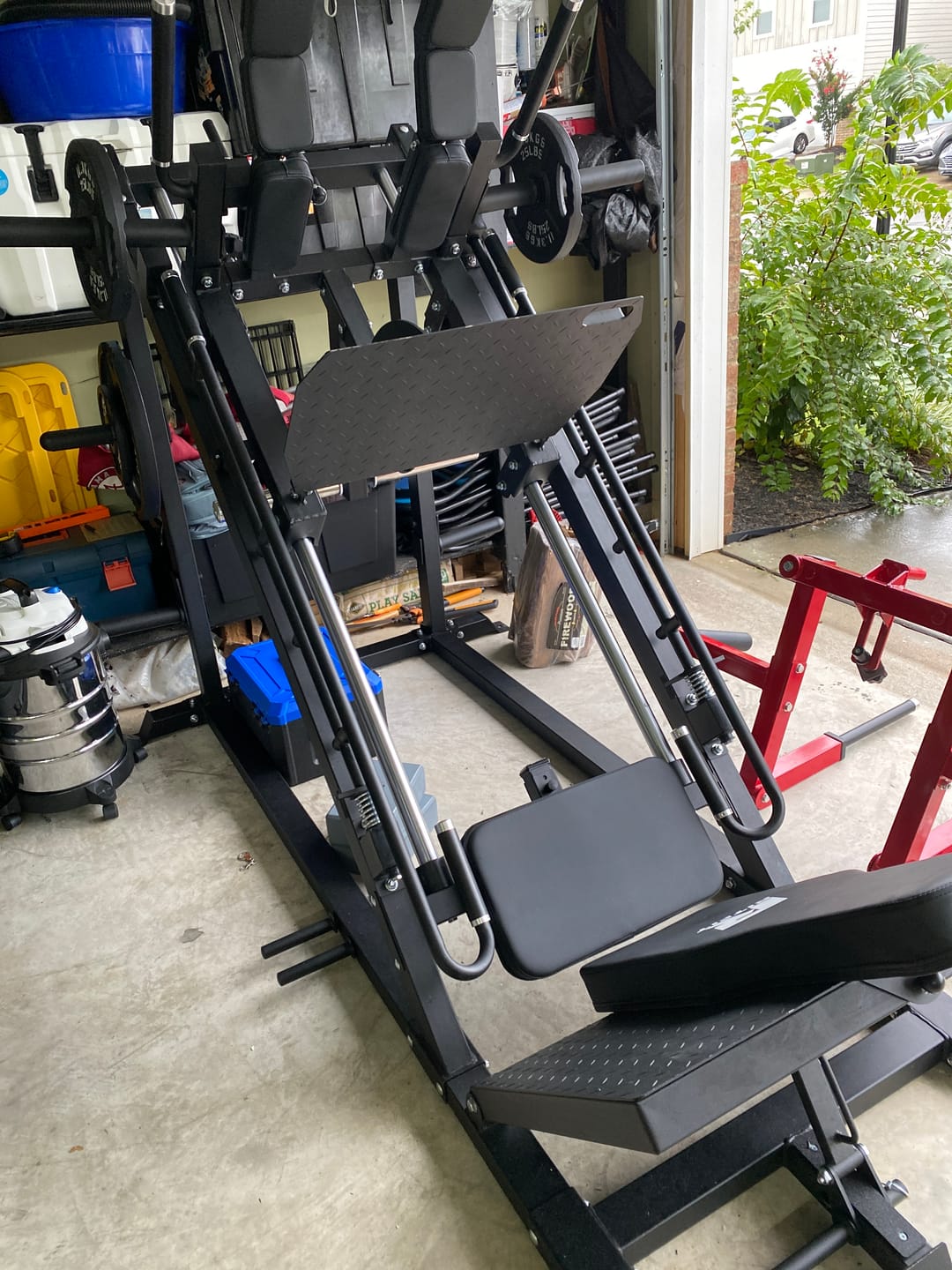Customer photo review of RitFit GAZELLE PRO 3-In-1 Leg Press and Hack Squat Machine