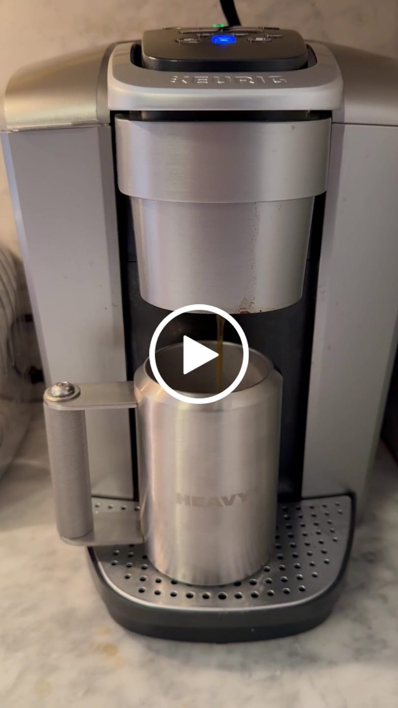 Customer video review of 5lb HEAVY* Mug | Stainless Steel Weighted Mug