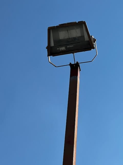 Customer photo review of LED Pole Light with Dusk to Dawn Photocell 300W/240W/200W Wattage Adjustable, 5700K, 133 LM/W, AC120-277V, Universal Mount (Adjustable Slip Fitter + Wall Mount), Bronze Waterproof IP65, Parking Lot Lights - Outdoor Commercial Area Street Lighting
