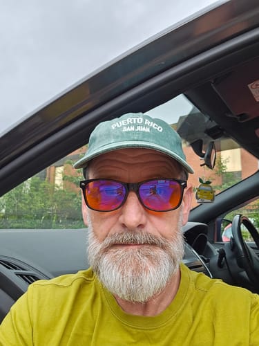 Customer photo review of Memory Frame Bifocal Blue Light Blocking Readers DSSG1801