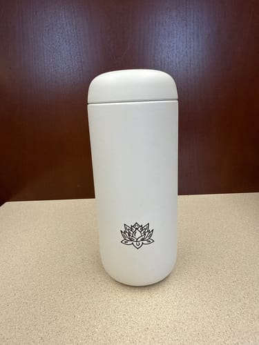 Customer photo review of Carter Move Mug with Splash Guard | 16 oz