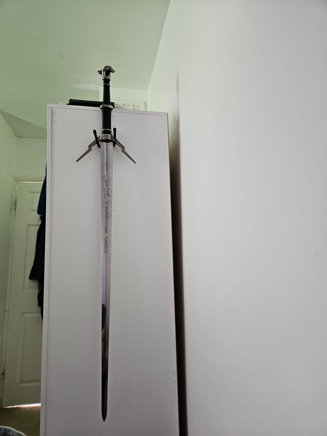 Customer photo review of Geralt of Rivia's Silver Sword - The Witcher Sword