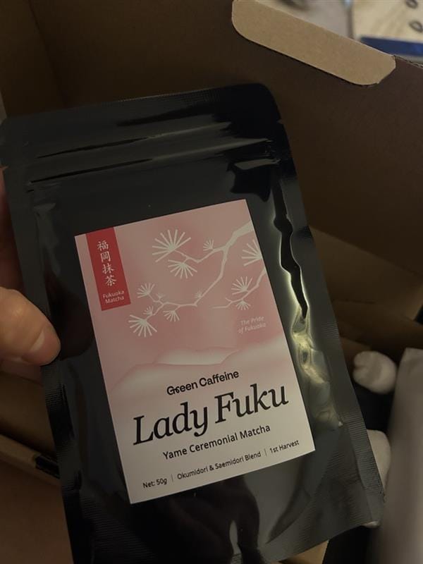 Customer photo review of Lady Fuku - Yame Ceremonial Matcha