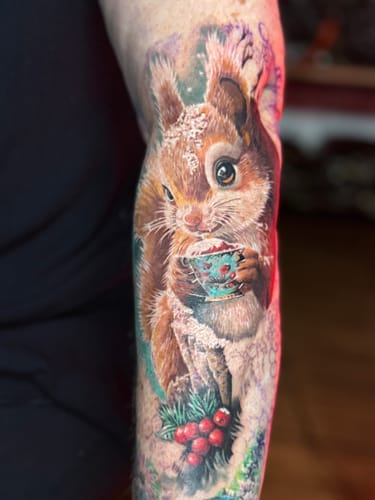 Customer photo review of Signature Tattoo Numbing Cream