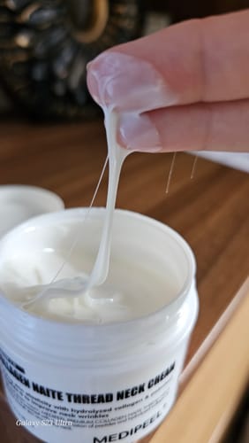 Customer photo review of Liftinga krēms kakla ādai ar peptīdiem un kolagēnu Medi-Peel Premium Collagen Naite Thread Neck Cream 2.0