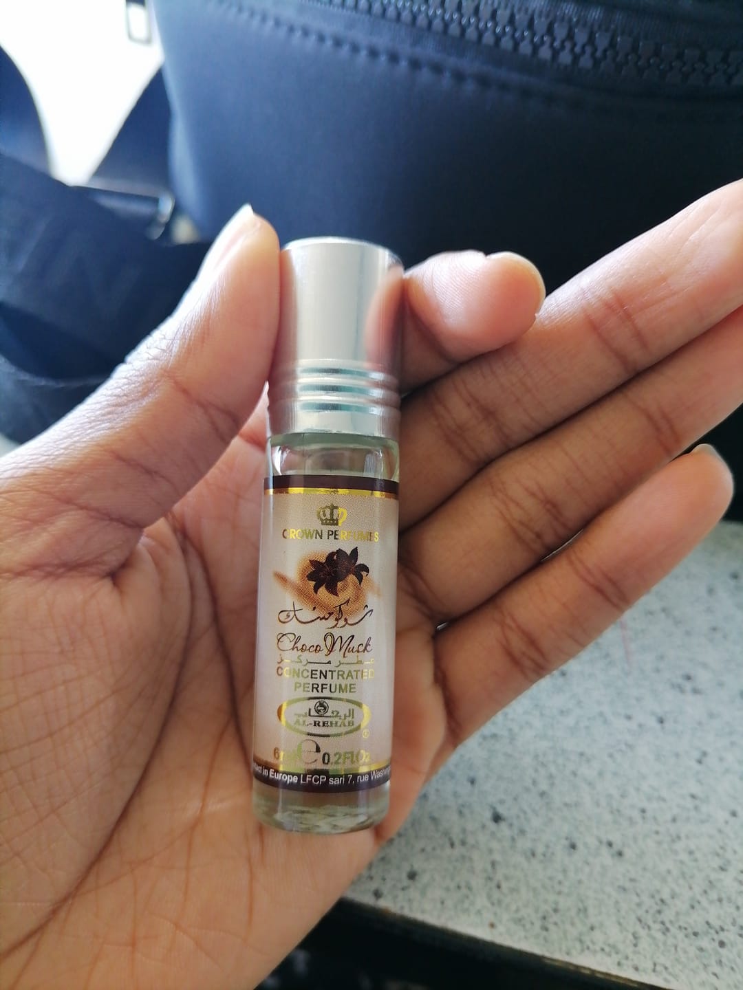Customer photo review of Choco Musk Al-Rehab 6ml