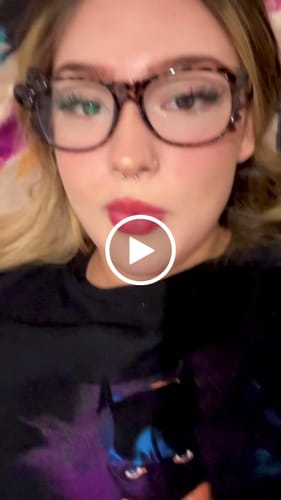 Customer video review of Kitten Eyeglasses