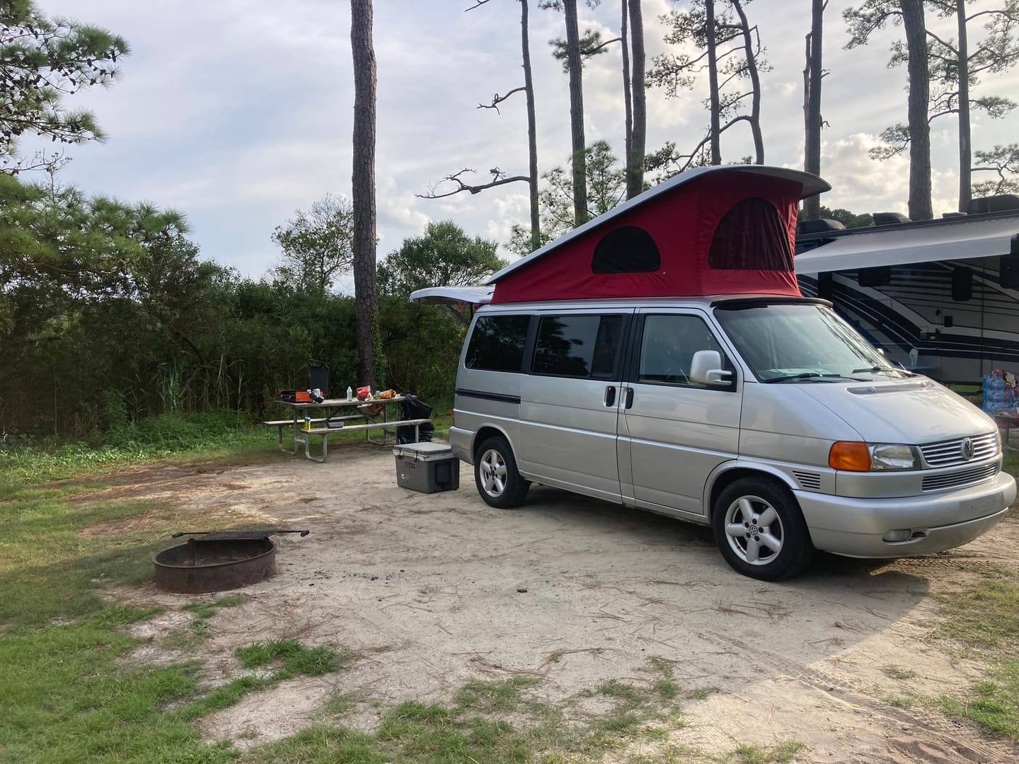 Customer photo review of VW T4 EuroVan Weekender 3-window Pop-Top canvas SWB