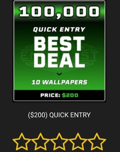 Customer photo review of ($200) QUICK ENTRY